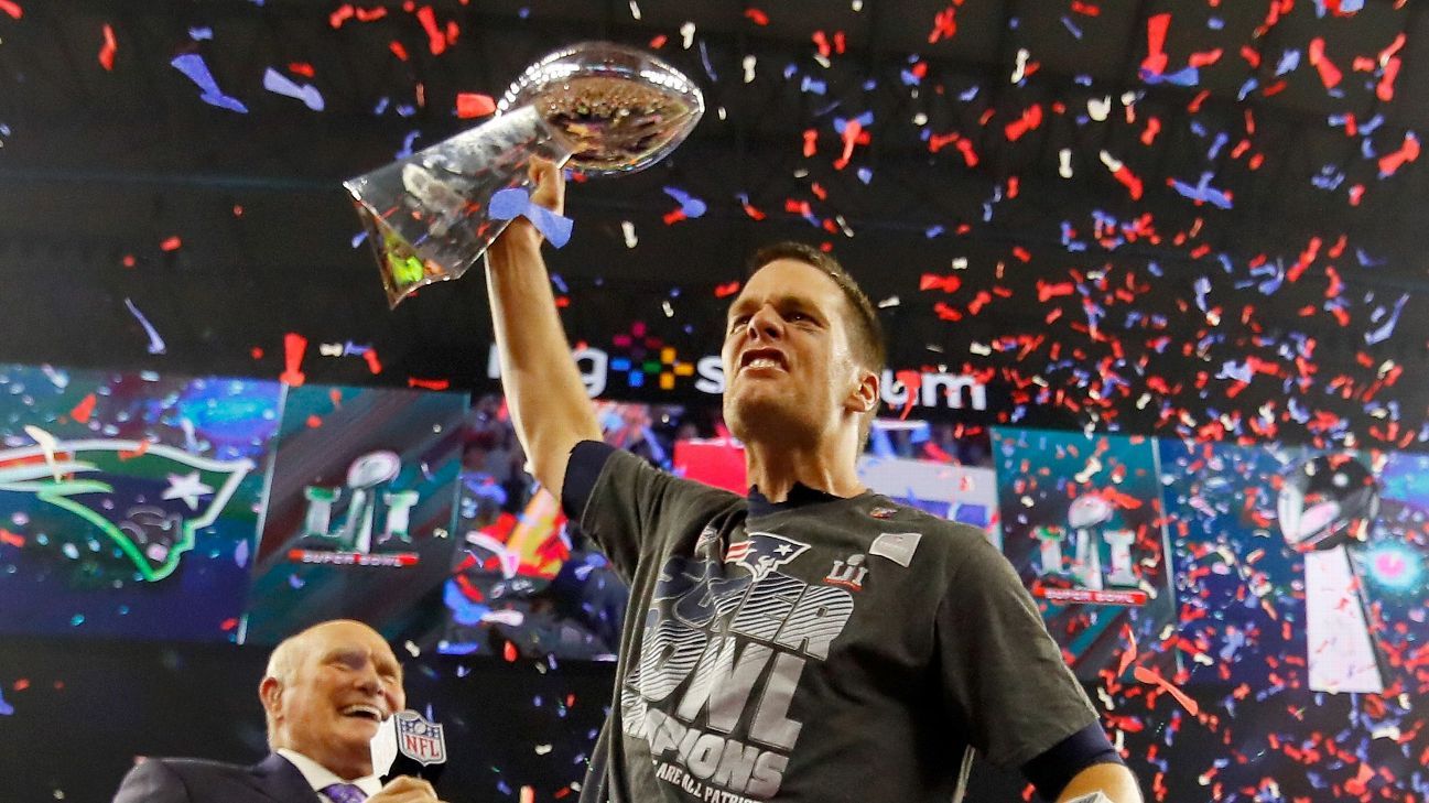 That Tom Brady ad with five rings? He filmed it five months ago.