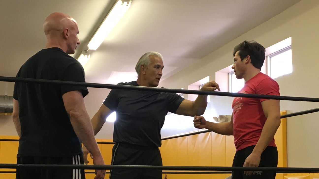 Ricky Steamboat goes from wrestling champ to wrestling trainer ESPN