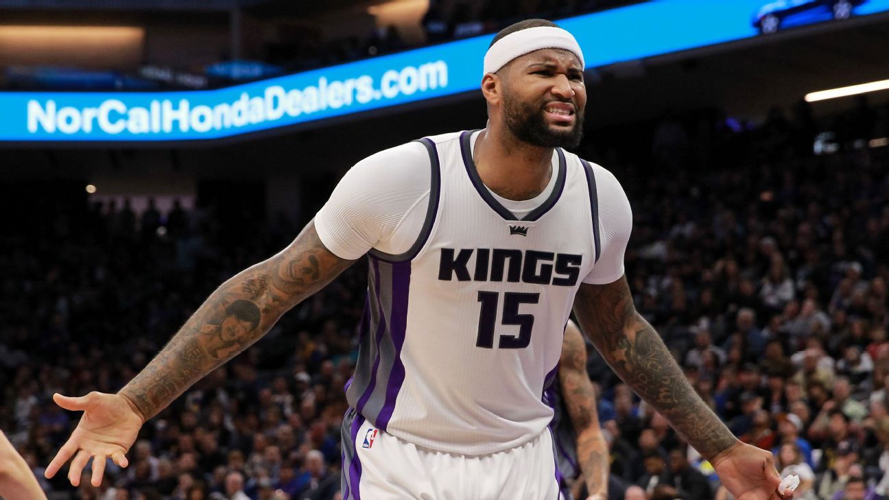 DeMarcus Cousins of Sacramento Kings officially suspended for 16th ...