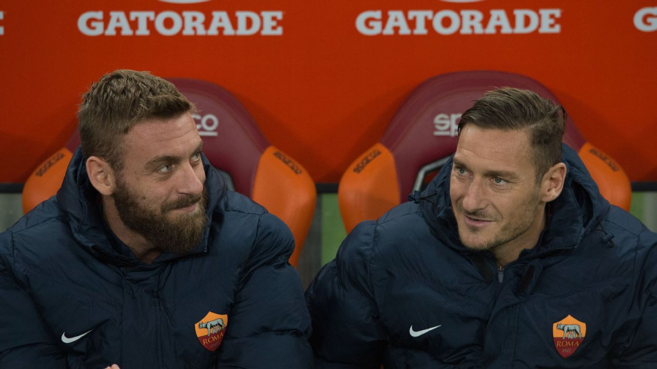 Luciano Spalletti wants Francesco Totti and Daniele De Rossi to extend Roma  deals