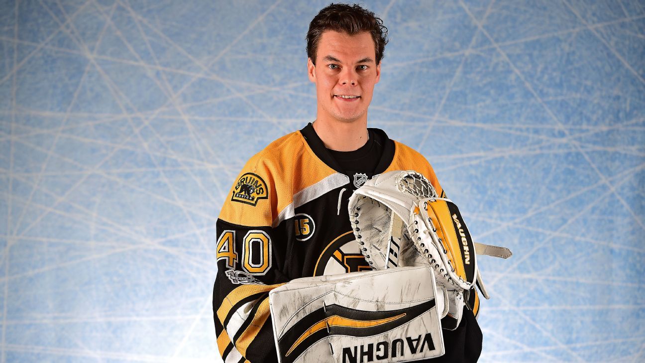 NHL -- Boston Bruins goalie Tuukka Rask on fighting, shrinking goalie