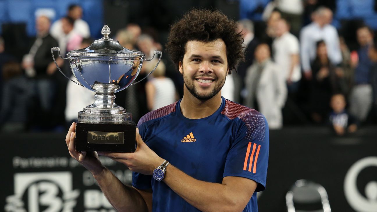 Jo-Wilfried Tsonga wins all-French final at Open 13 - ESPN