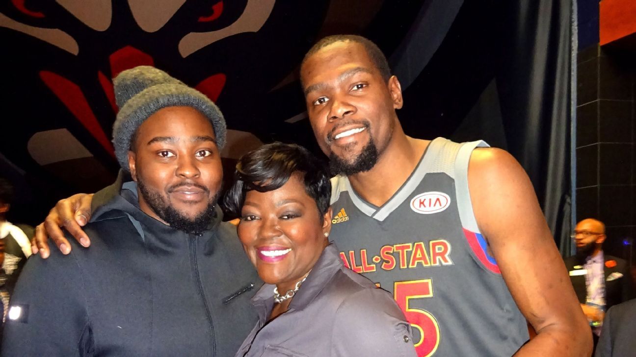 Wanda Durant on her son Kevin Durant's injury, and raising an NBA All-Star - ESPN