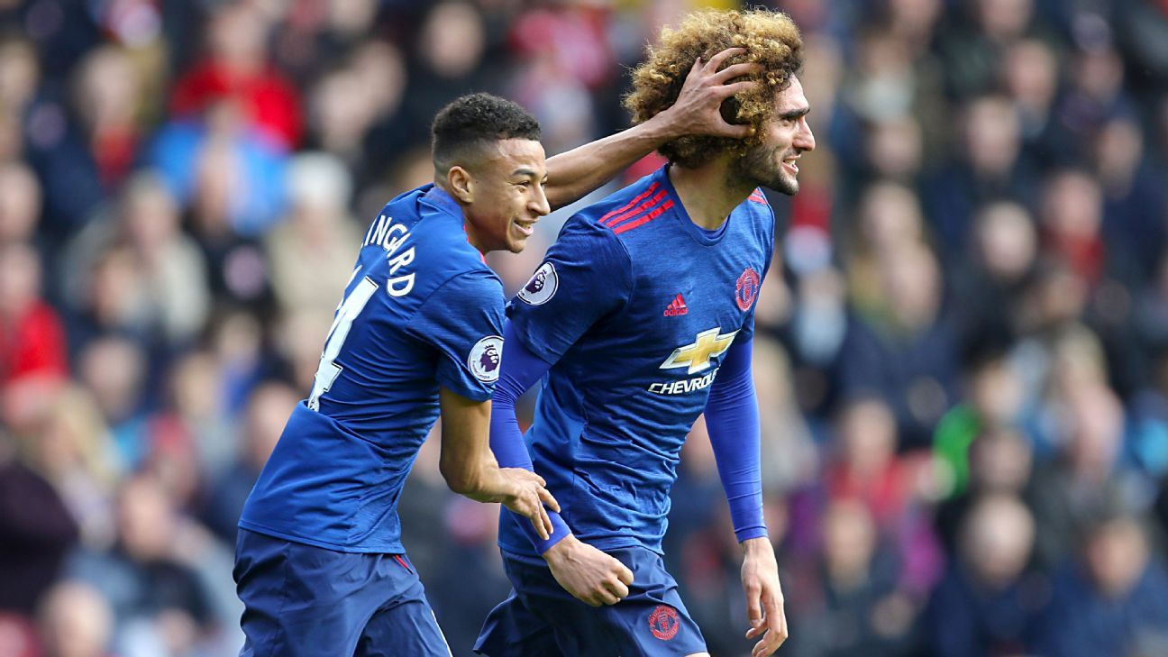 Manchester United Trio End Scoring Droughts In Win Against Middlesbrough Espn 