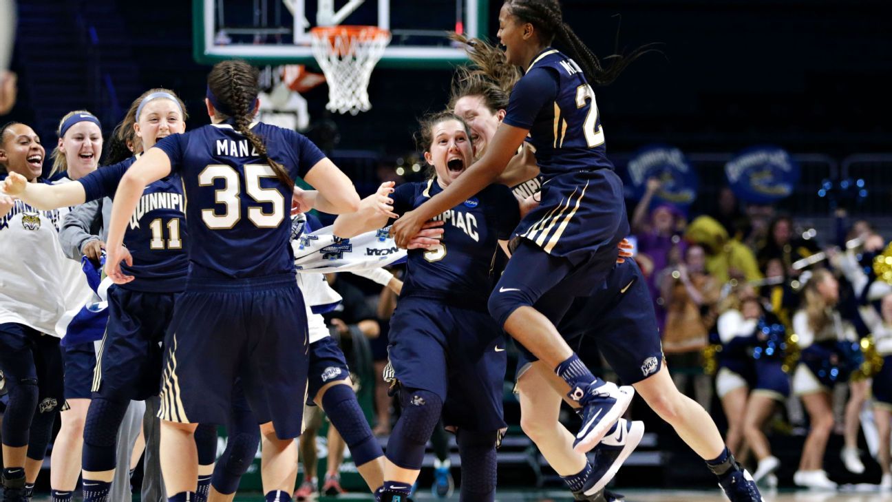 Women's NCAA tournament Quinnipiac Bobcats take 12 seed, good omens
