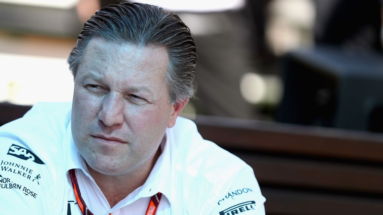 Zak Brown named CEO in McLaren reshuffle ESPN