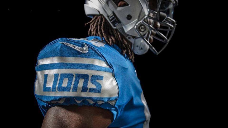 The Detroit Lions' uniforms for 2017 will be an evolution of the