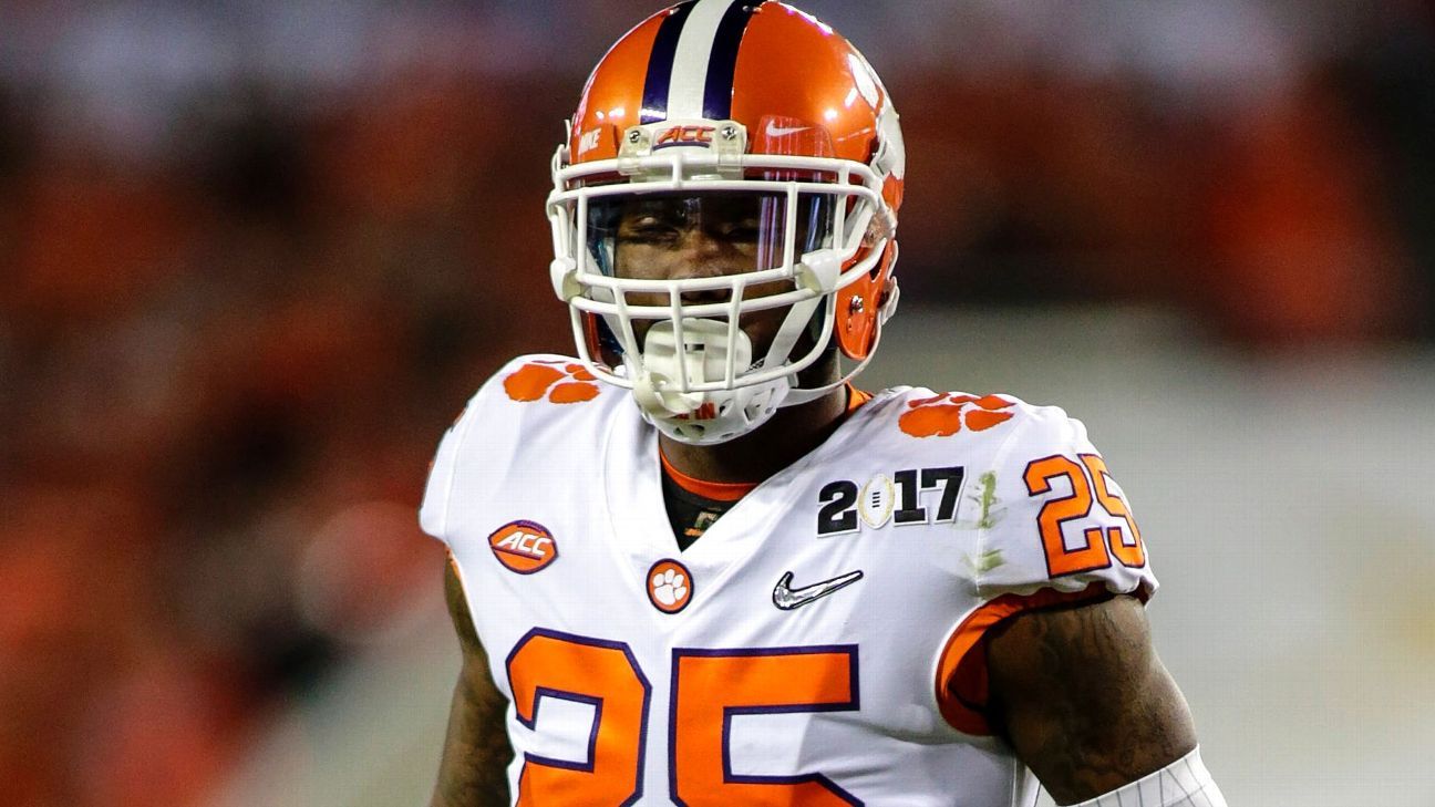 Clemson CB Cordrea Tankersley Taken by Miami Dolphins in NFL Draft