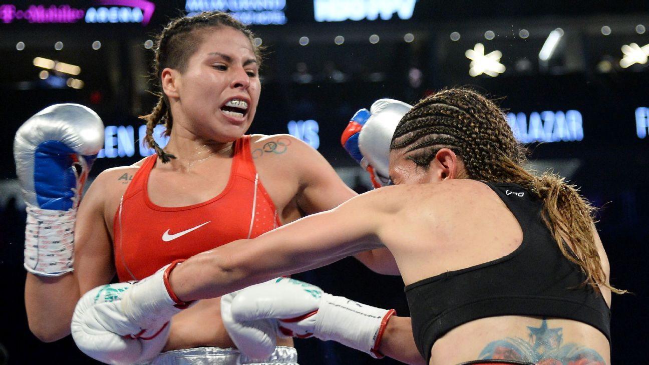 Marlen Esparza falla el peso para pelea vs. Gabriela Alaniz; pierde 3 ...