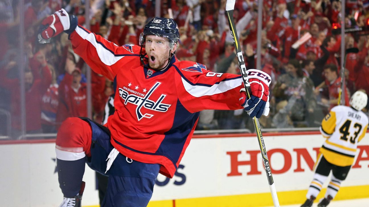 Washington Capitals re-sign center Evgeny Kuznetsov to eight-year, $62.4  million contract - ESPN