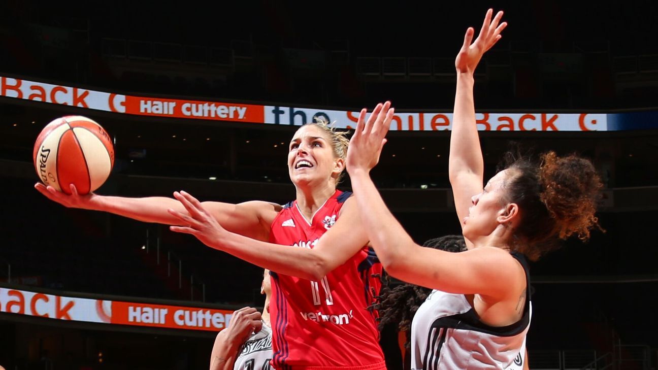 Elena Delle Donne makes herself right at home with Washington Mystics