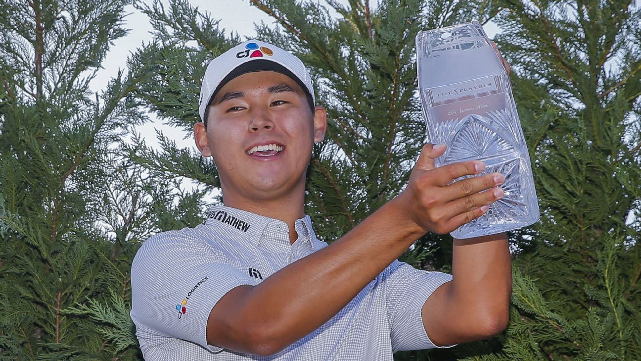 Golf Si Woo Kim's Players Championship win puts him in elite company