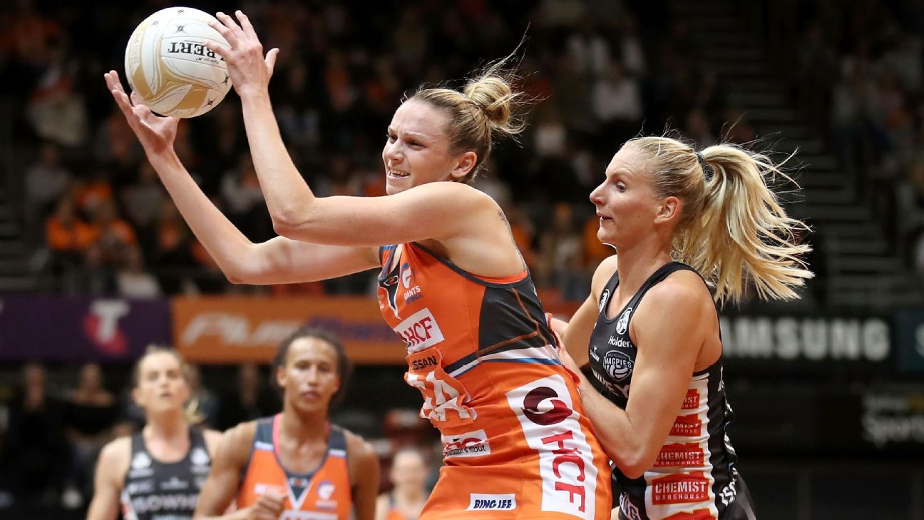 Remarkable Giants comeback stun Collingwood Magpies in Super Netball ESPN