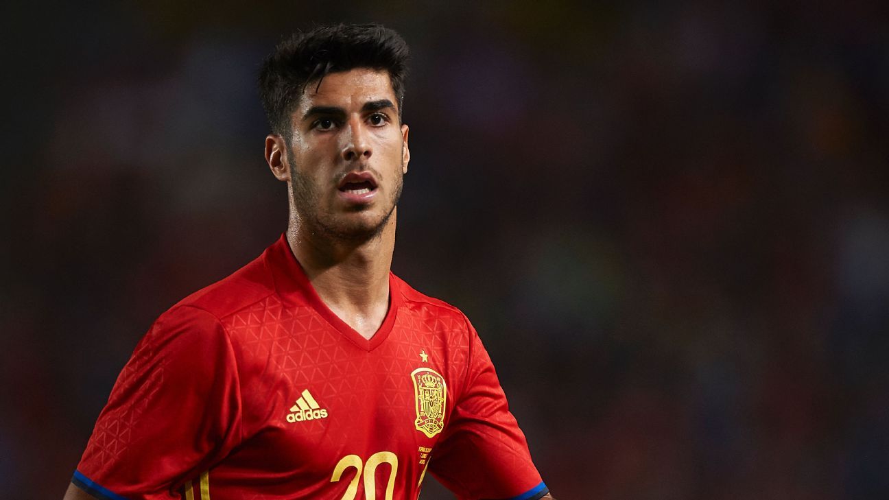 Marco Asensio Spain World Cup 2022 Home Red New Men's Soccer Jersey -  Size XL