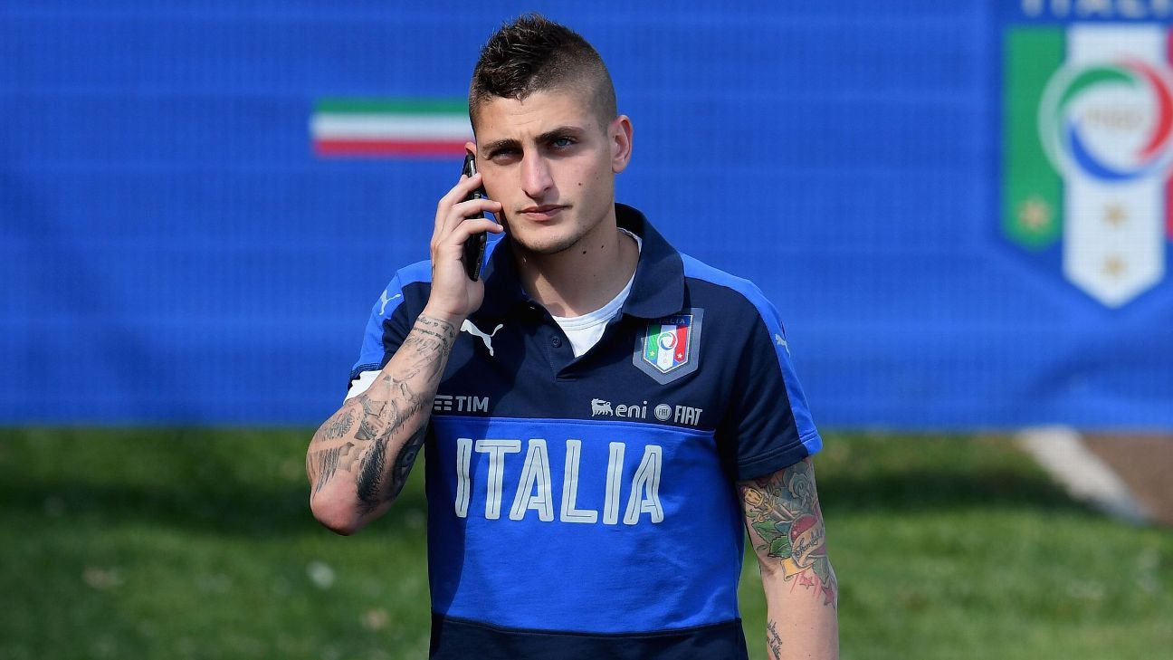 Psg Midfielder Marco Verratti Pulls Out Of Italy Squad With Injury