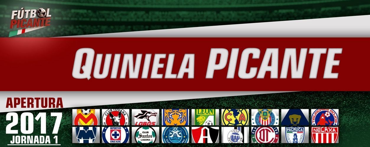 Resultados de la Quiniela Fútbol Picante: Jornada 1