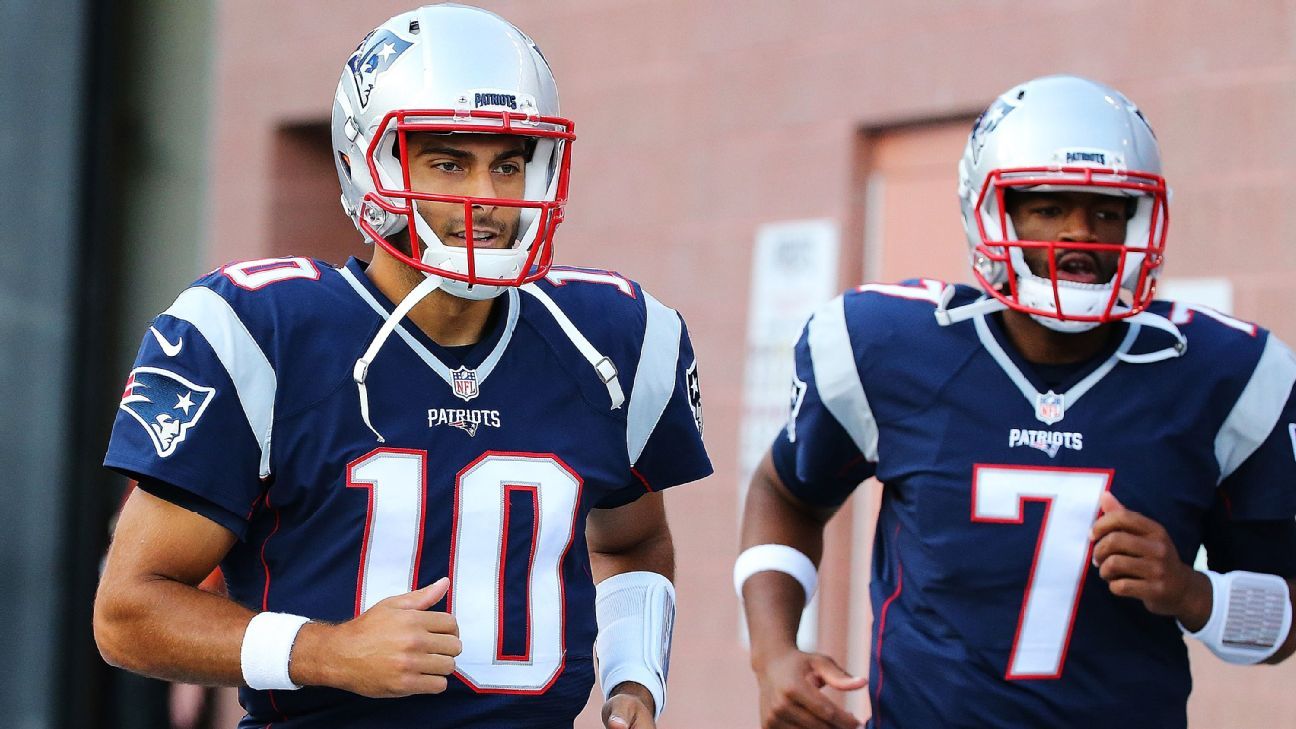 Patriots preparing to face ex-QB Jacoby Brissett, the original