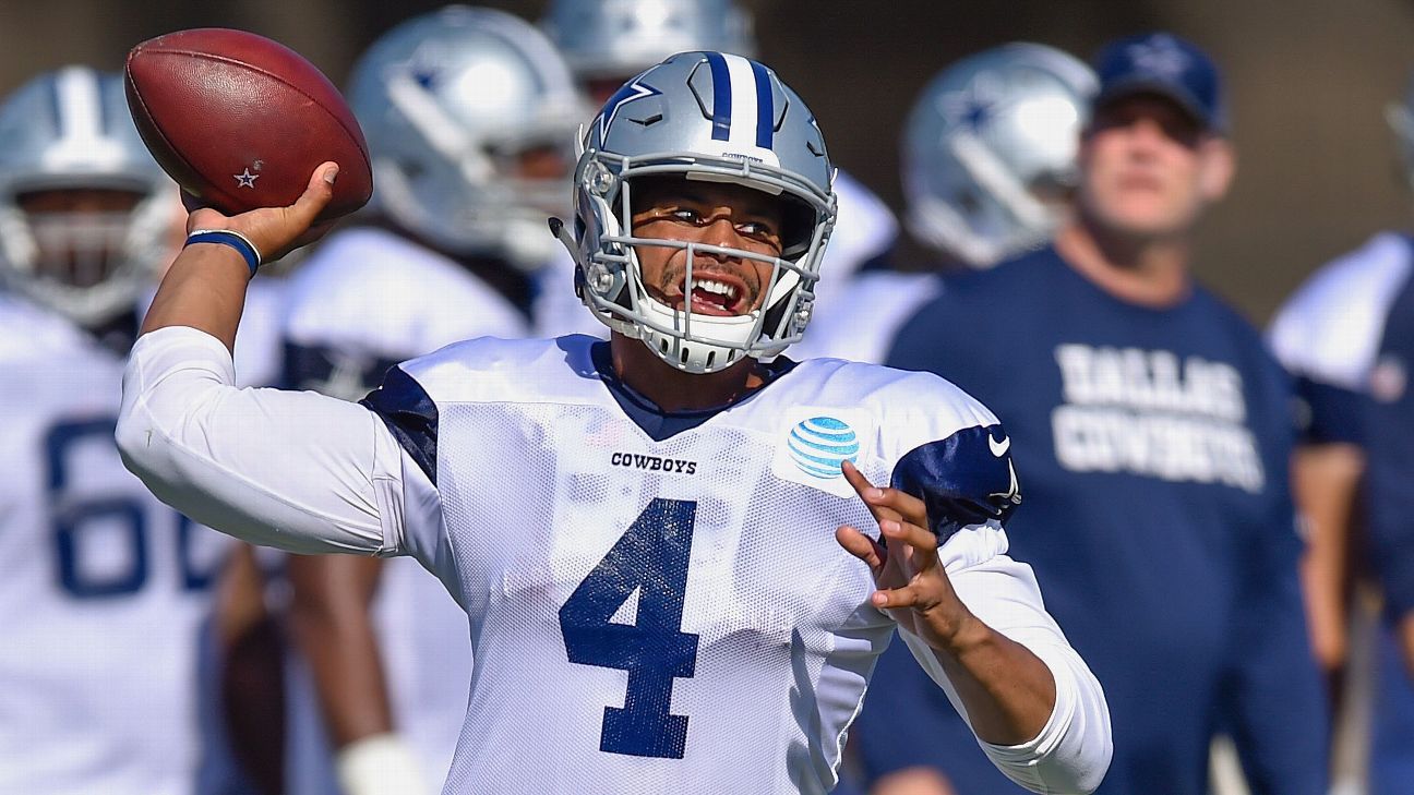 10 storylines from Cowboys camp: Dak Prescott's minor speed bump