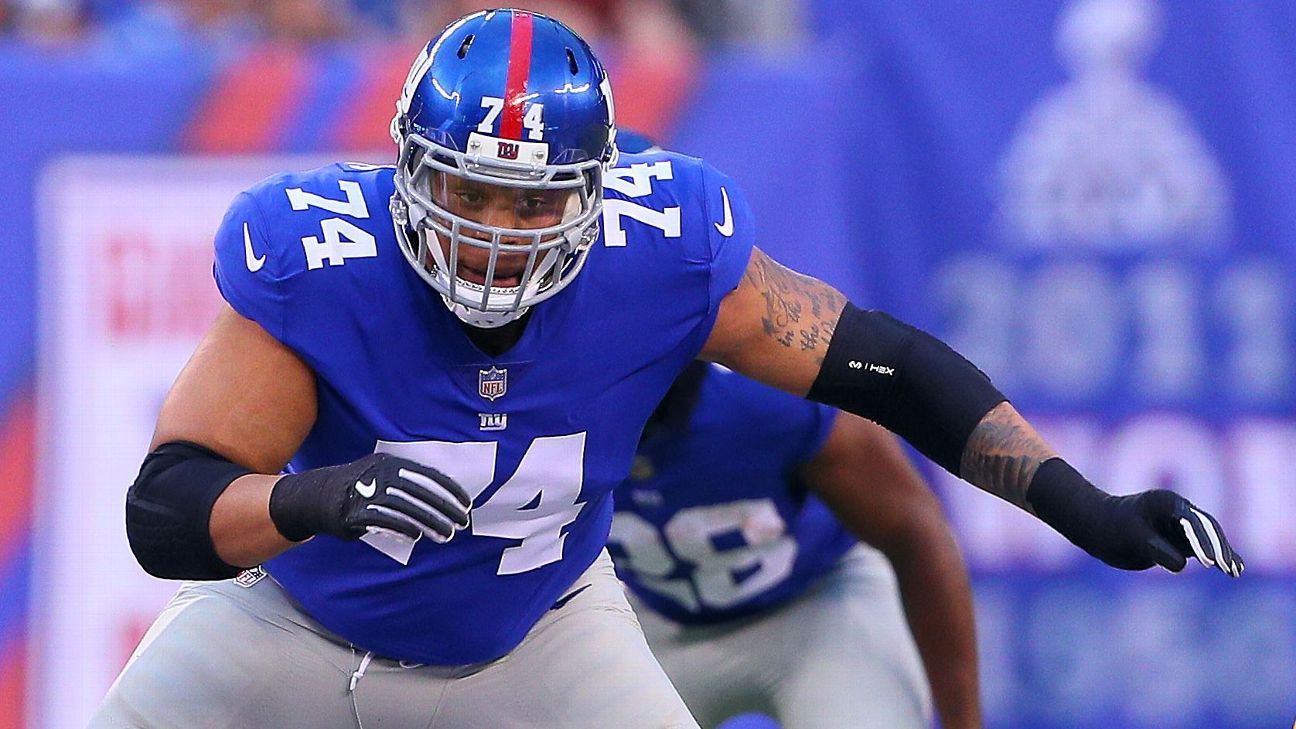 Giants OL Ereck Flowers accused of pushing ESPN reporter Jordan