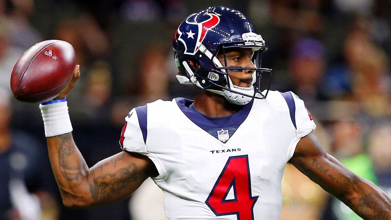 Texans QB: Deshaun Watson or Tom Savage? NFL training camp