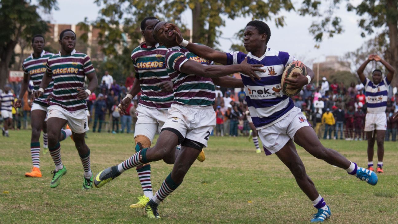 Photos Inside a haka tradition for a Zimbabwean rugby team ESPN