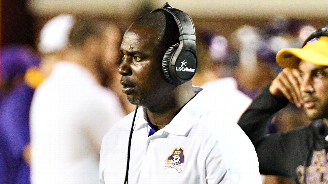 East Carolina reassigns defensive coordinator Kenwick Thompson - ESPN