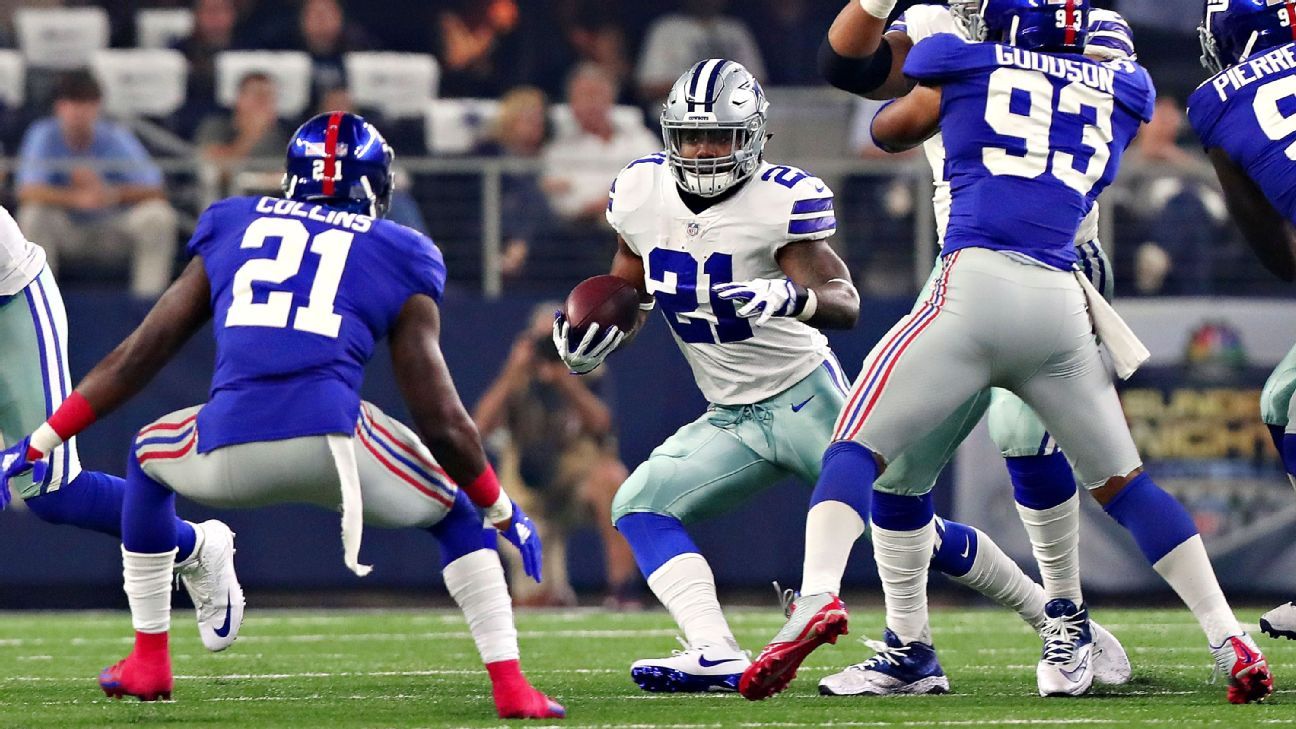 Cowboys' Elliott loses appeal; ineligible to play Sunday