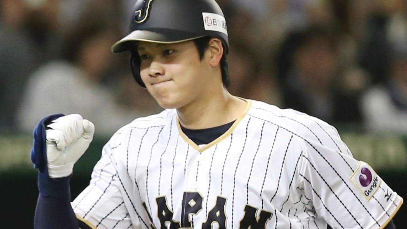 Shohei Otani, a Two-Way Player, Says He Is Ready to Leave Japan for M.L.B.  - The New York Times