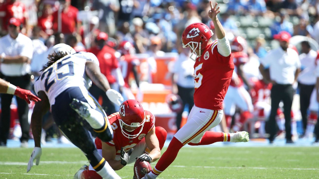 Kansas City Chiefs put Cairo Santos on IR, sign rookie Harrison Butker