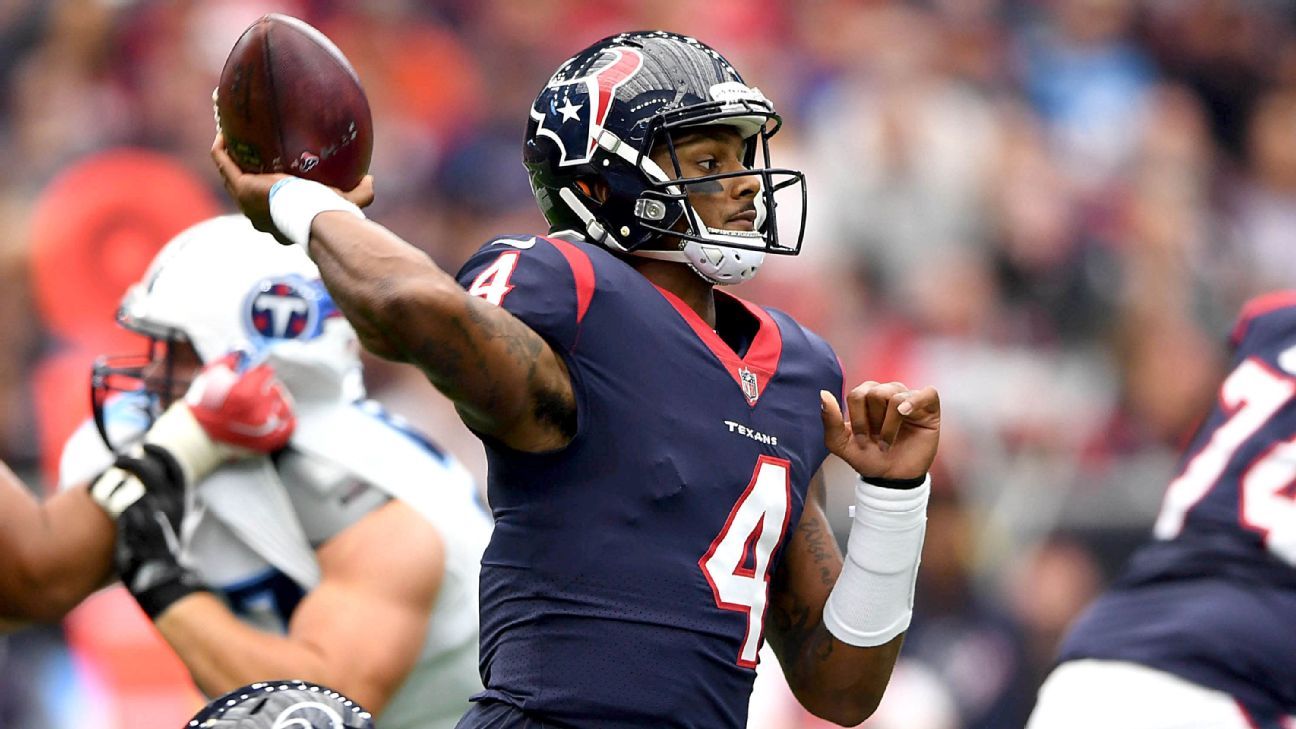 Deshaun Watson Leads Texans to 13-9 Win over Bengals in NFL