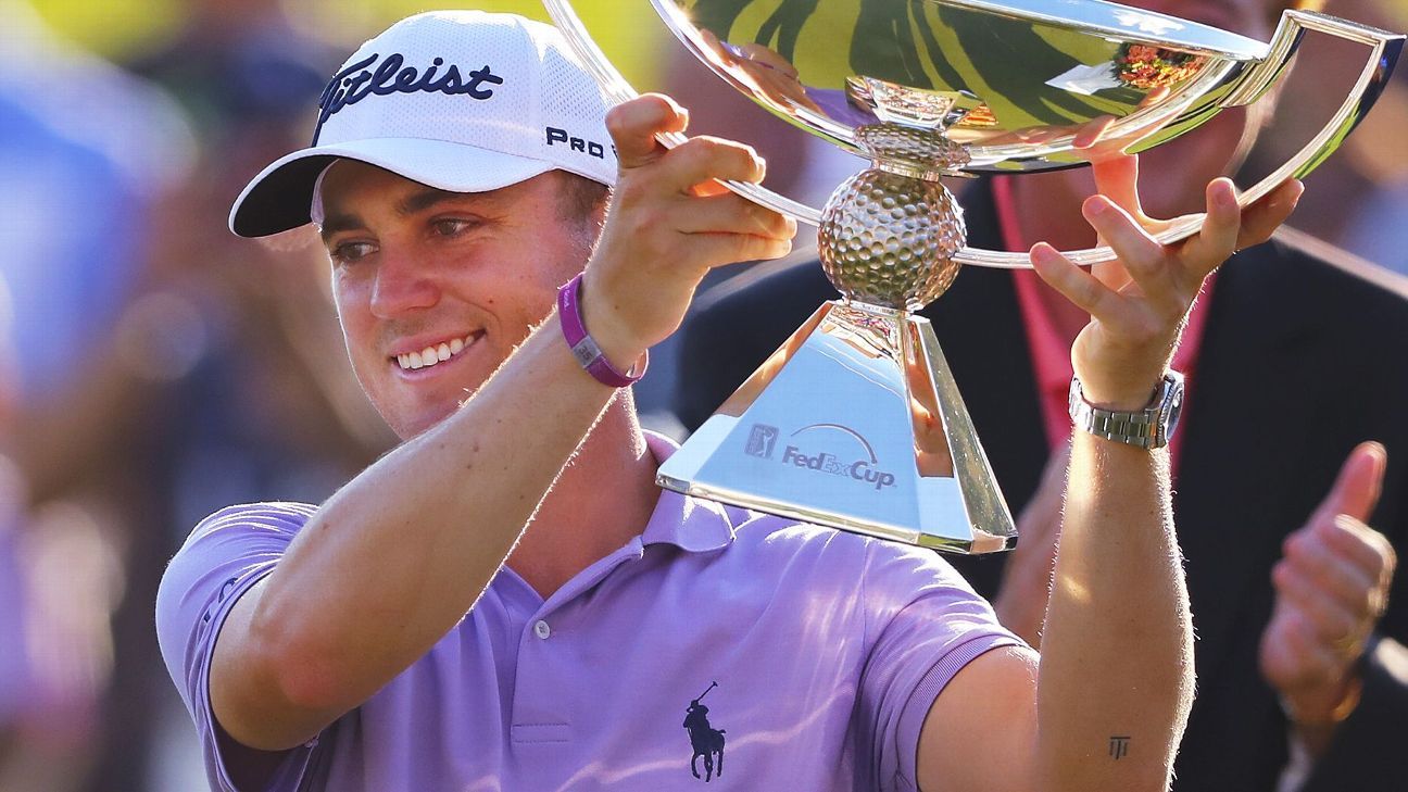 No rest for the best FedEx Cup winner Justin Thomas ahead