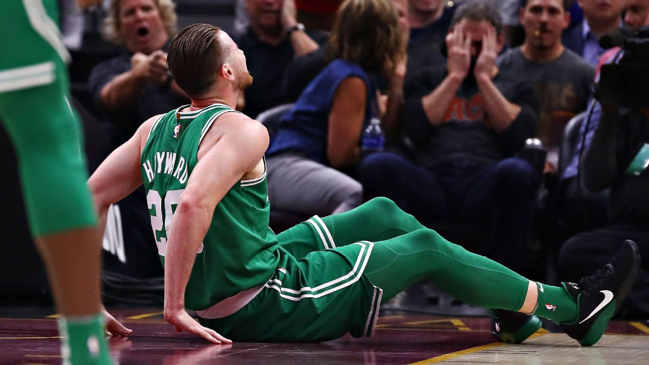 Gordon Hayward sofre fratura grave em sua estreia pelo Boston Celtics -  17/10/2017 - UOL Esporte