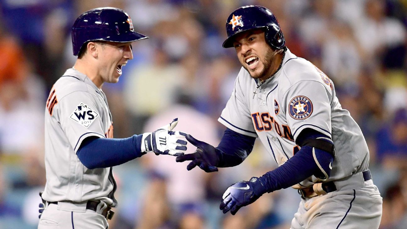 World Series notes: Corey Seager vs. Carlos Correa, and Yasiel