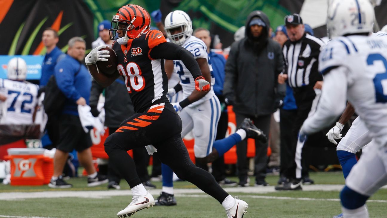 Fantasy Football Week 9 running back rankings ESPN