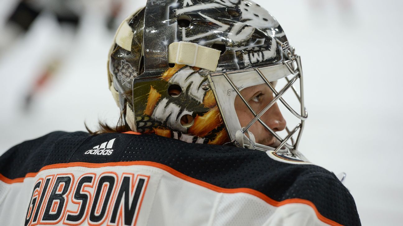 Ducks goalie John Gibson could use some support from offense - Los