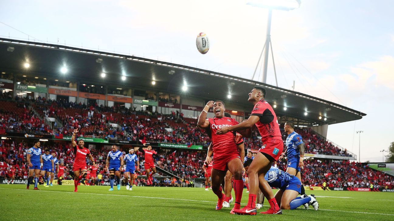 Tonga set up Kiwis showdown with Samoa win ESPN