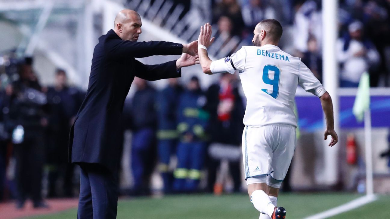 Zinedine Zidane defends playing goalkeeper son Luca in narrow Real Madrid  win