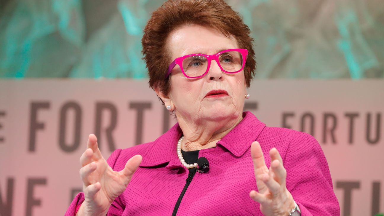 Billie Jean King backs calls to rename Margaret Court Arena ESPN