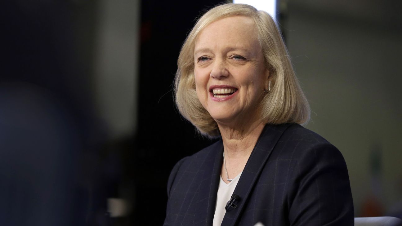 Hewlett Packard CEO Meg Whitman and husband Griff Harsh join Sacramento