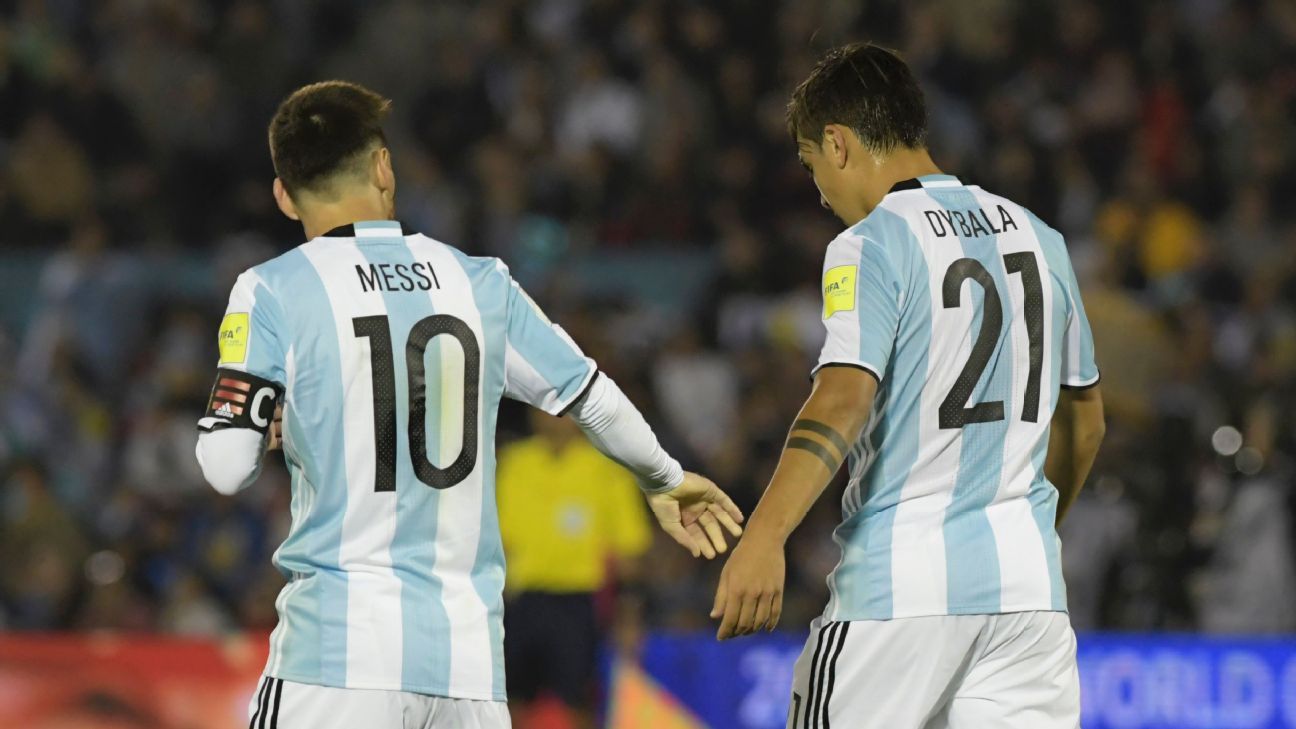 Lionel Messi, Paulo Dybala highlight 35-man Argentina World Cup squad ...