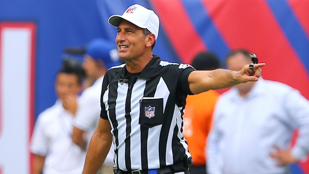 An insurance agent from Greenville has been promoted to NFL referee 