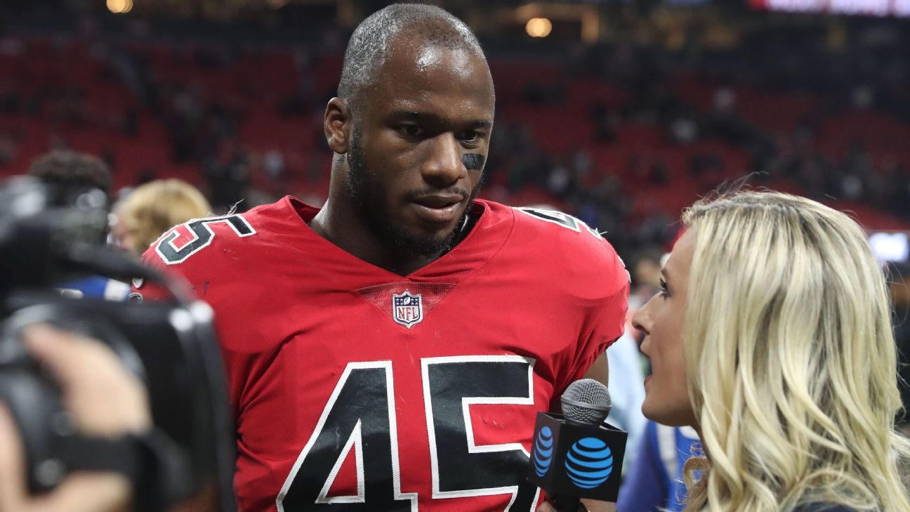 The importance of Deion Jones to the Falcons' defense can't be