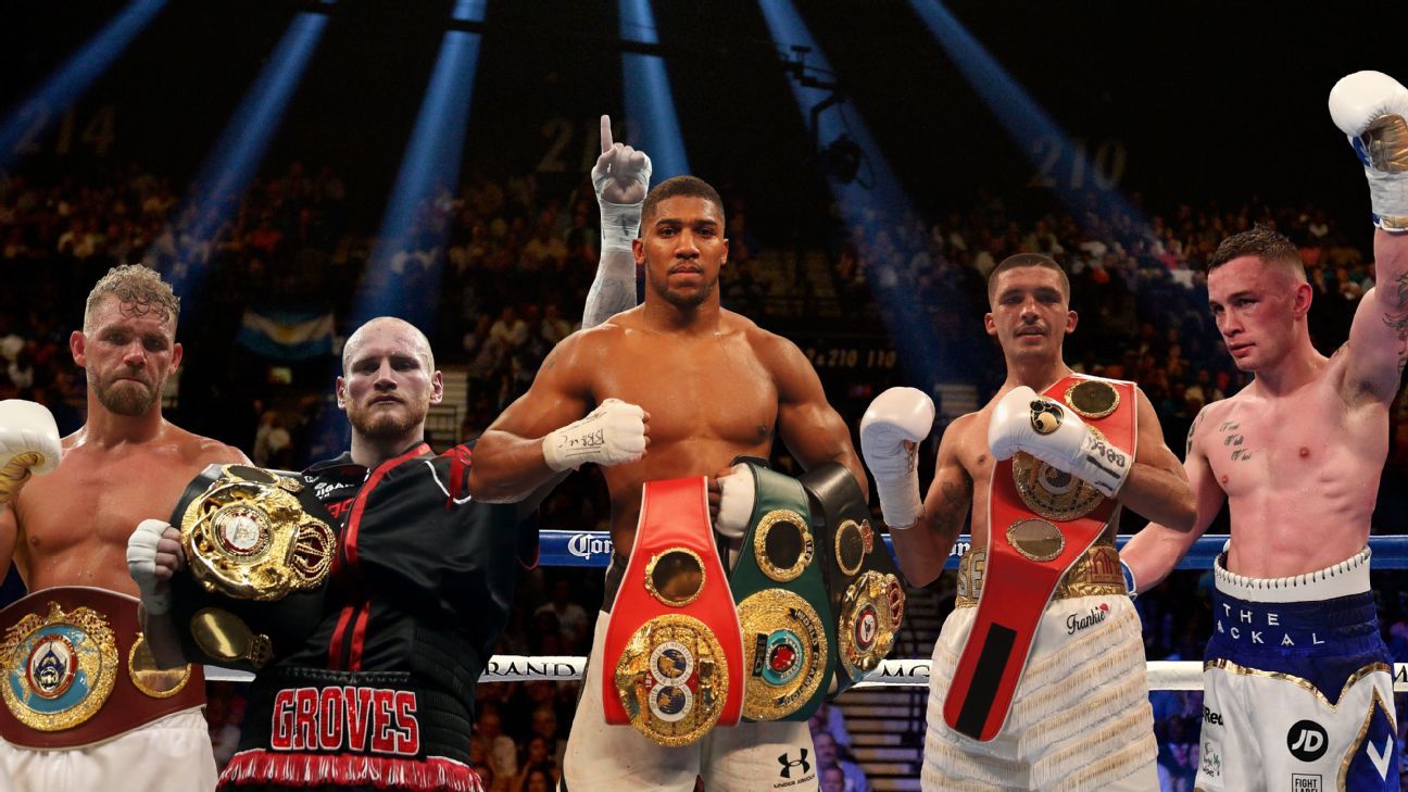 ESPN's British boxers end of year poundforpound rankings ESPN