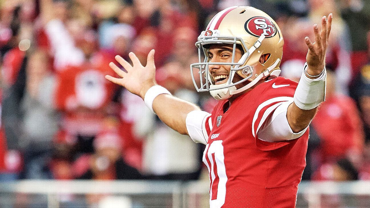 Jimmy Garoppolo has 8.5 million sources of motivation for 49ers - ESPN -  San Francisco 49ers Blog- ESPN