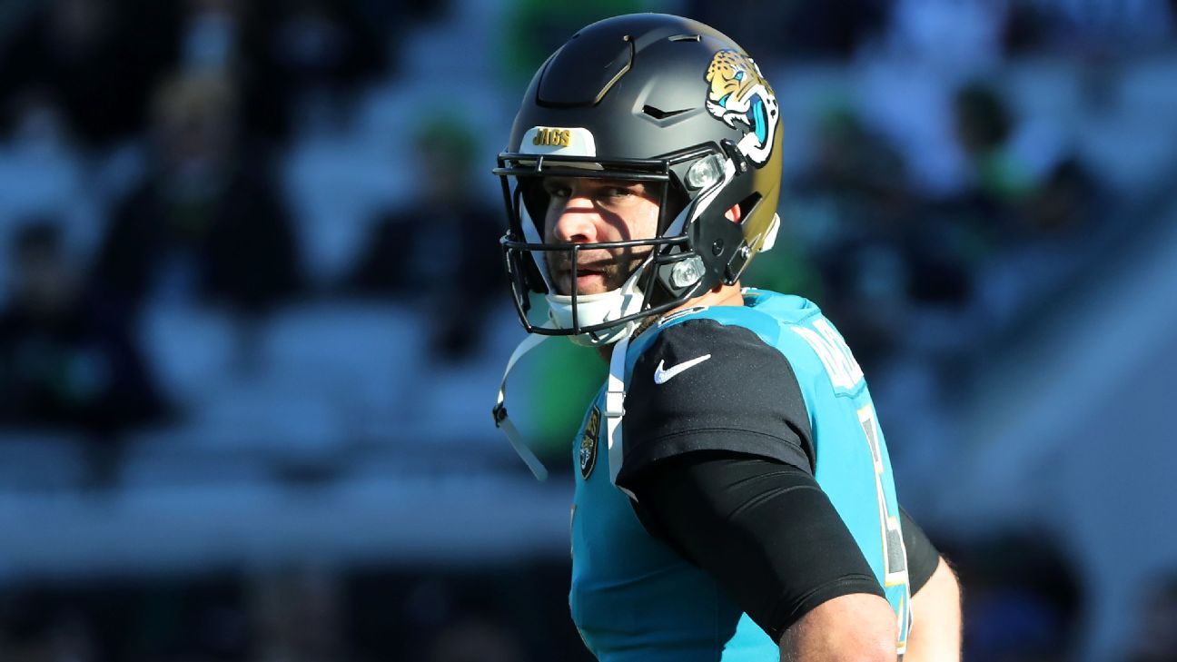 He's somebody that everybody in the building will want to play for': Former  Jaguars QB Blake Bortles expects new HC Nathaniel Hackett to find success  with Broncos