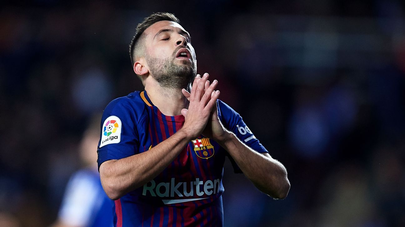 Image result for Jordi Alba agrees new Barcelona five-year deal with Â£428m buyout clause