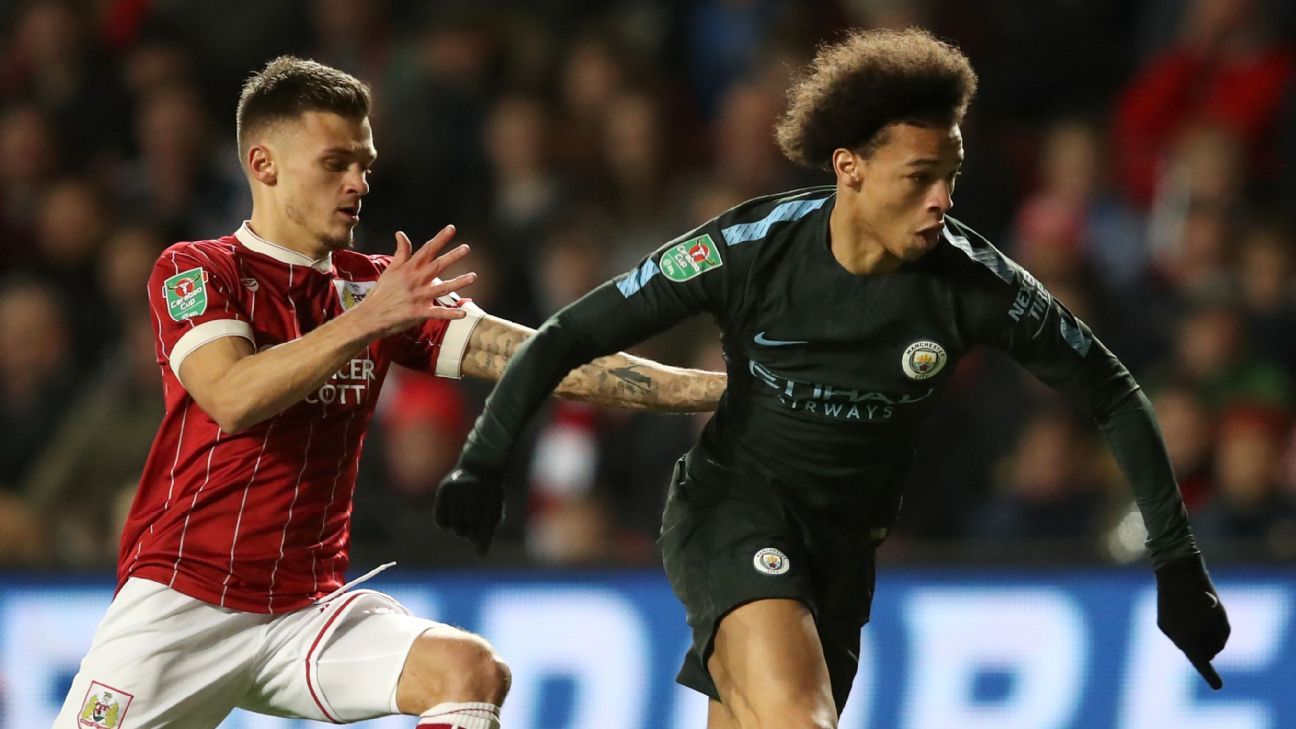 Bristol City vs. Manchester City  Football Match Report  January 24