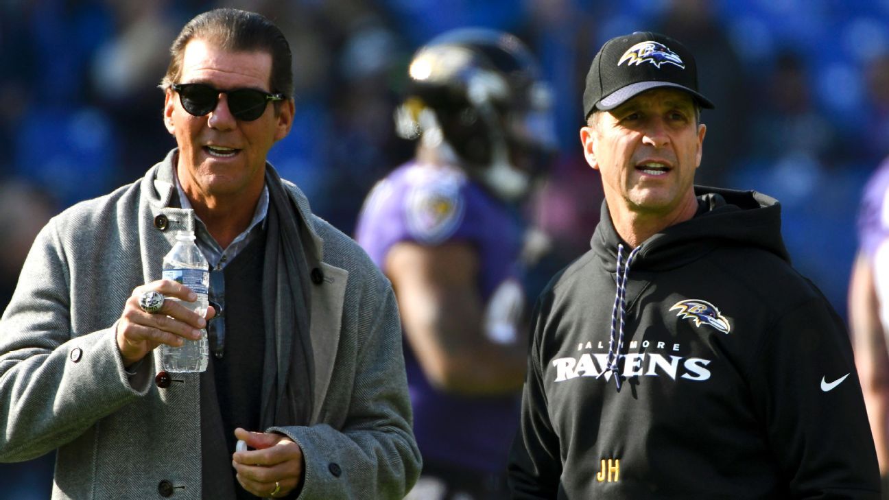 Ravens' Steve Bisciotti speaks on ESPN report