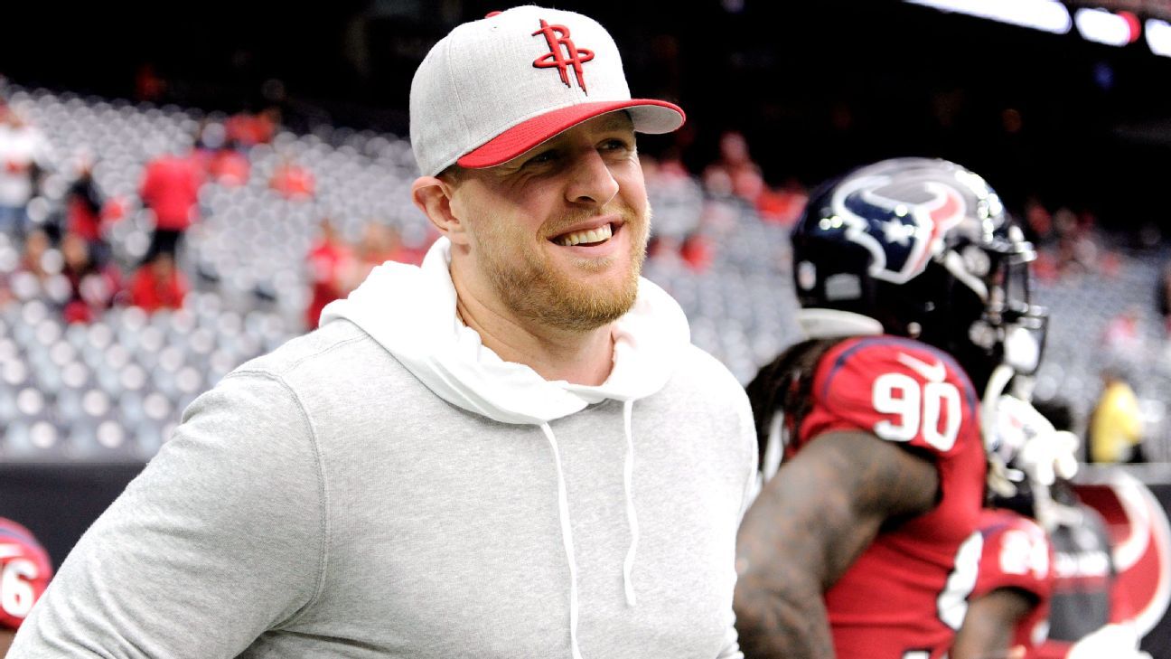 J.J. Watt, Deshaun Watson rank high in latest jersey sales