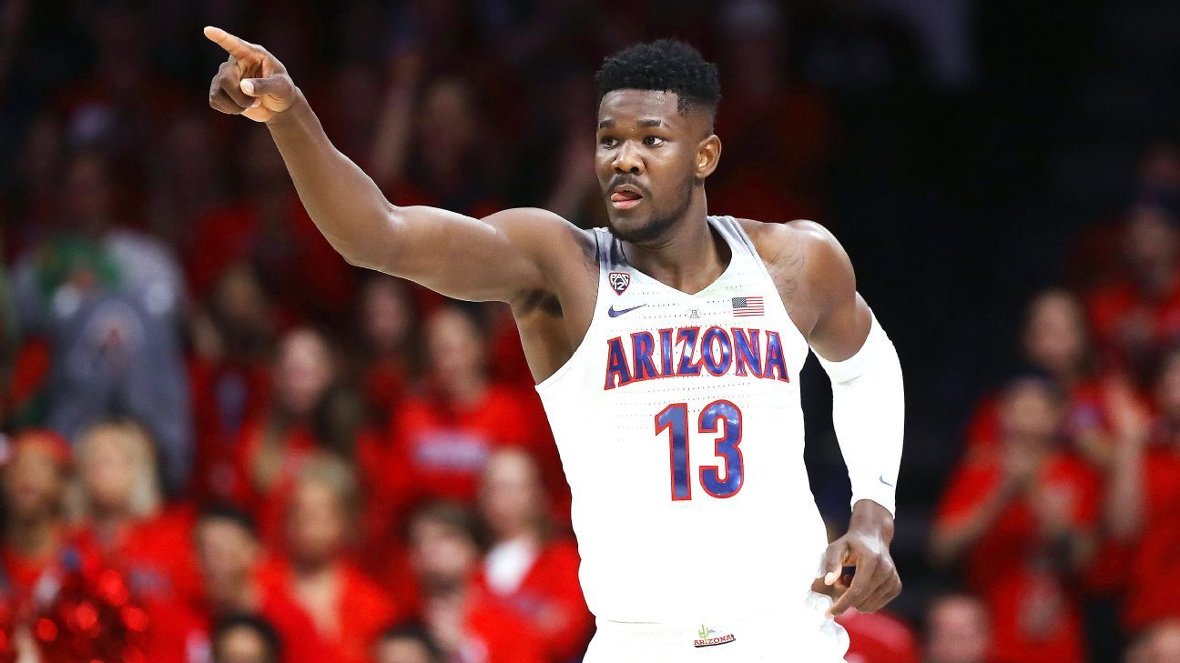 Deandre Ayton Picked No. 1 as Big Men Reign at N.B.A. Draft - The New York  Times